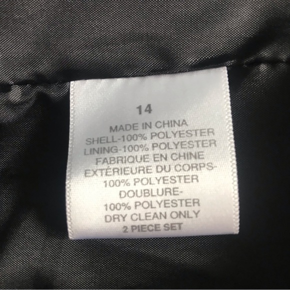 Arrow Black/Grey Pinstripe Blazer - Picture 10 of 10